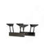 Table basse relevable moderne avec 4 tabourets pour le salon 1 table de rangement cachée extensible + 2 tiroirs pour économiser de l'espace-2034551735