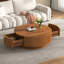 Table basse ronde avec tiroir Farmhouse-2017490299
