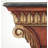 Growrie 48 in. W Rectangular Fossil Stone and Wood 3 Drawer Accent Chest