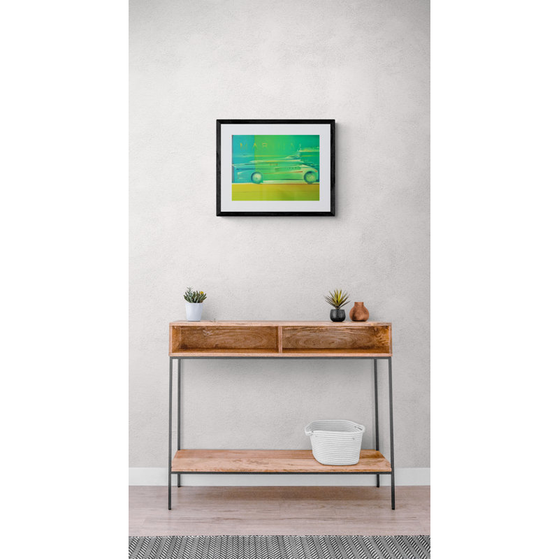 Marina Reflection Print by Gerard Tunney