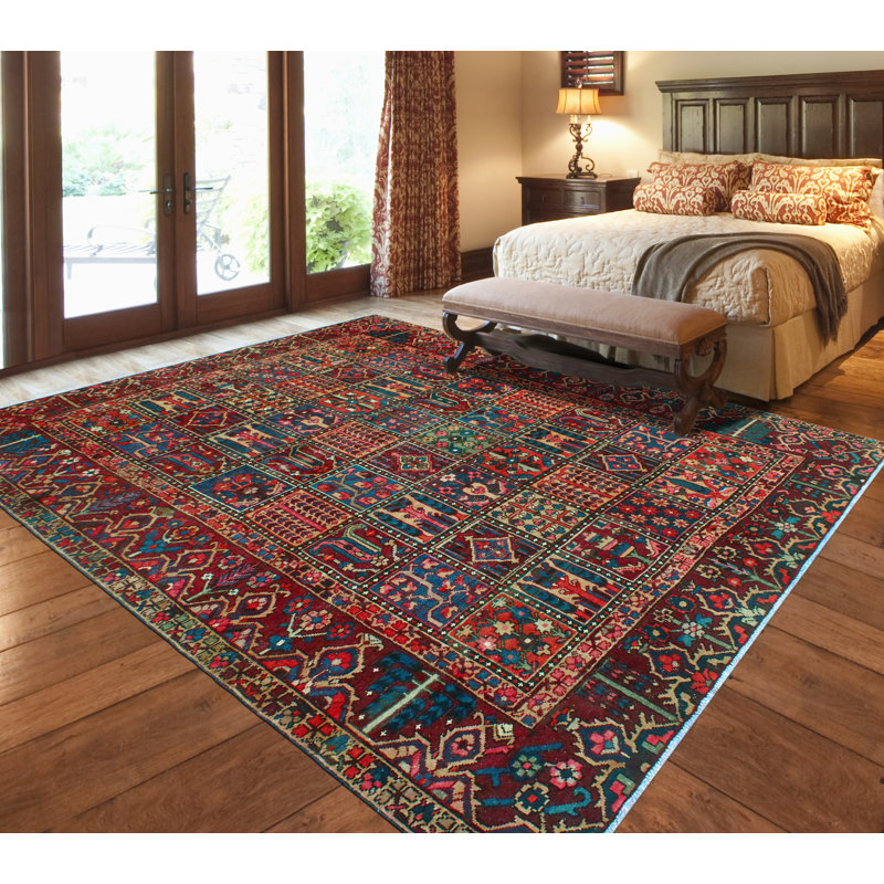 Tapis unique en laine 8 pi 10 po x 10 pi 2022 Lindse