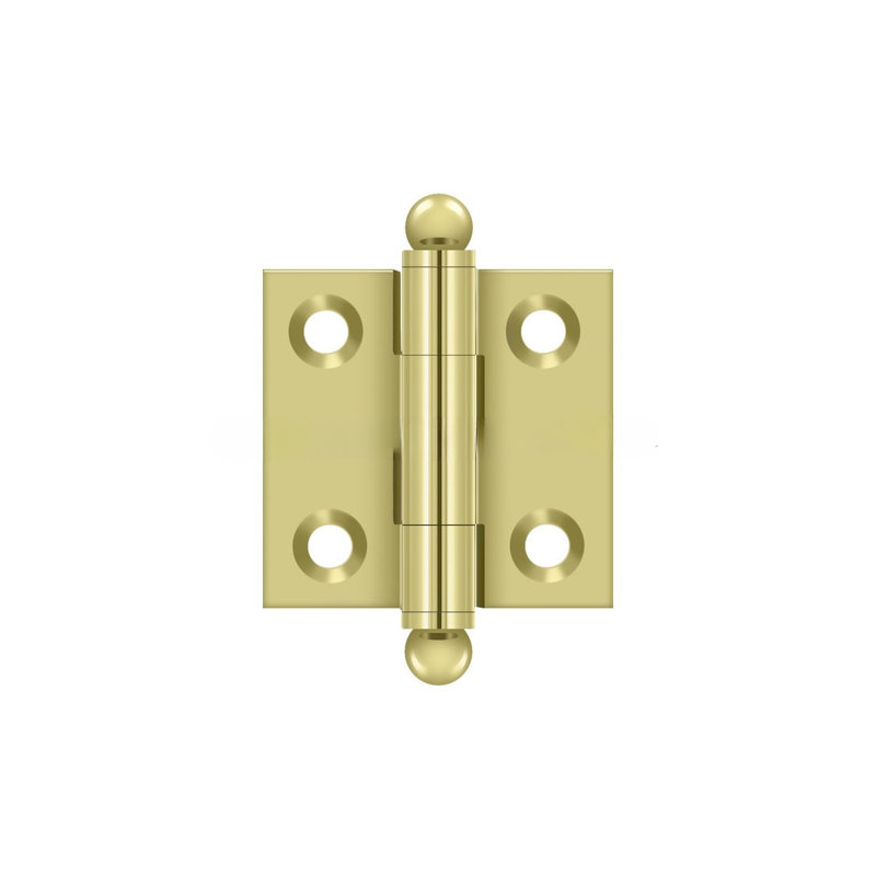 Hinge, Polished Brass