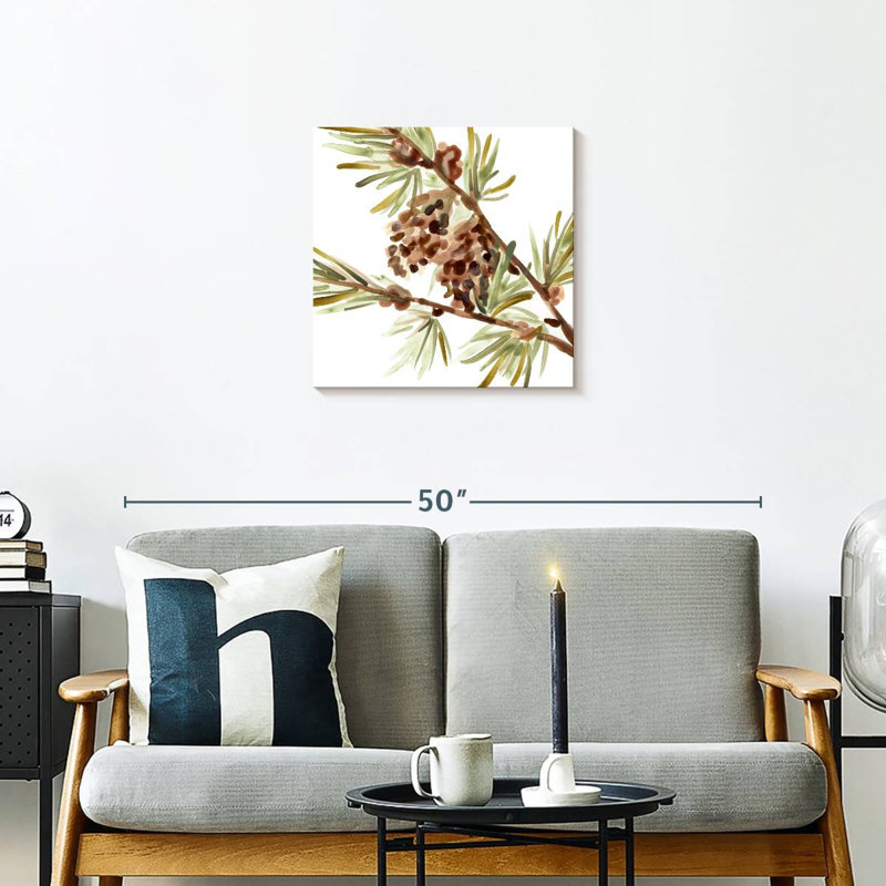 Cône de pin simple Harnek II, H 20 po x l 20 po