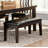 Bartons Bluff Faux Leather Upholstered Bench