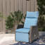 Chaise de patio inclinable avec coussins Sisto Zerline-1814643646