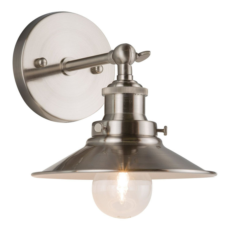Gravette LED Armed Sconce, Brushed Nickel