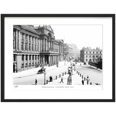 Birmingham, Colmore Row 1896 - Single Picture Frame Print