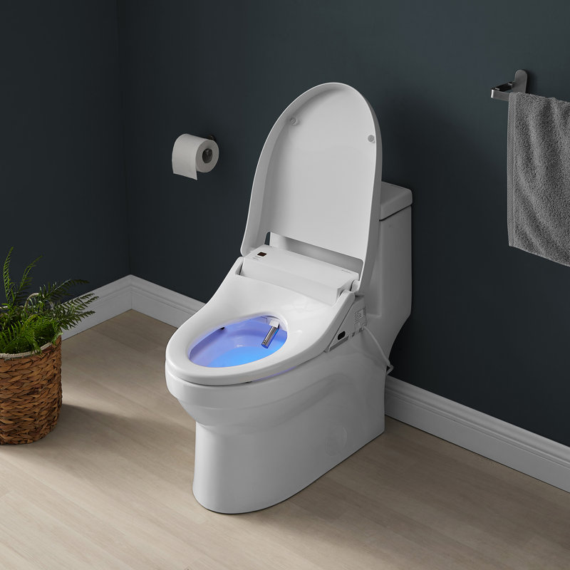 Virage One-Piece Toilet with Vivante Smart Seat 1.1/1.6 gpf, Glossy