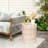 Outdoor/Indoor Lightweight Concrete Side Table