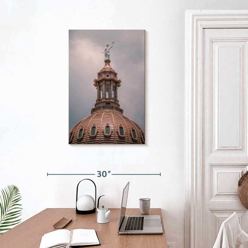 Aime Austin Texas Capitol Dome, 30" H x 20" W