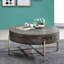 Table basse avec perle antique