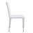Set of 2 PU Leather Backrest Chairs with Sturdy Silver Metal Legs for Modern and Minimalist Home Decor-1406577486-1406577484