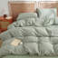 Ensemble de housse de couette 100% coton lavé à carreaux 3 pièces Nayoroom Gingham-117164697-114852061