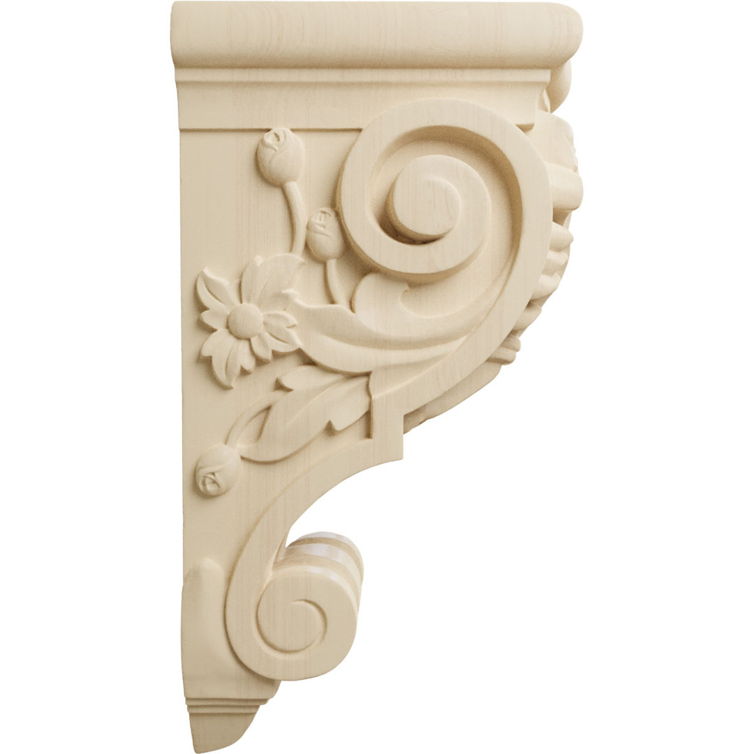 Large Floral Corbel Ekena Millwork 