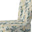 Delicate Ferns - Chaise d'appoint rembourrée bohémienne et éclectique