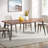 Metal Base Dining Table-2038437384