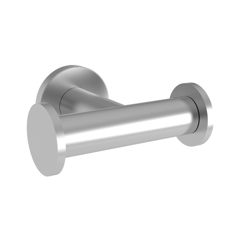 Priya Double Robe Hook, Stainless Steel (PVD)