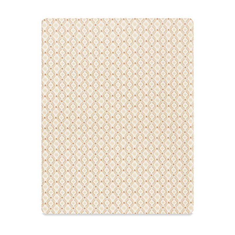 All-Stages® Midi Crib Sheet in GOTS Certified Organic Brushed Cotton by Nate Berkus, Autumn Star