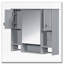 Pharmacie murale 35 po x 28 po pour salle de bain-258833736