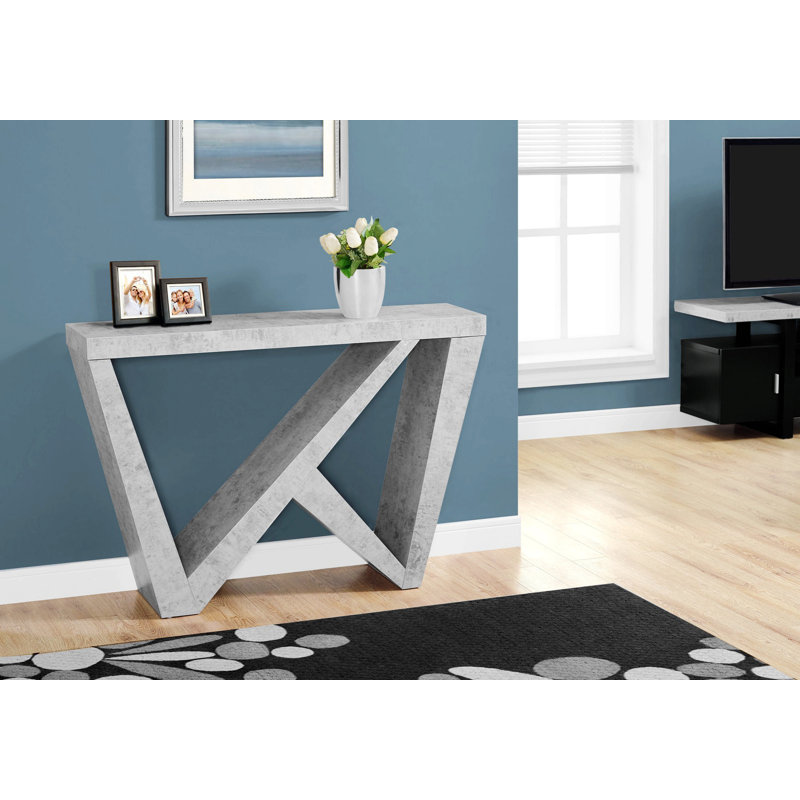 Table d'appoint, console, vestibule, étroit, canapé, salon, chambre à coucher, contemporain, moderne