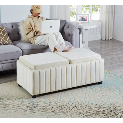 Raefe Upholstered Ottoman