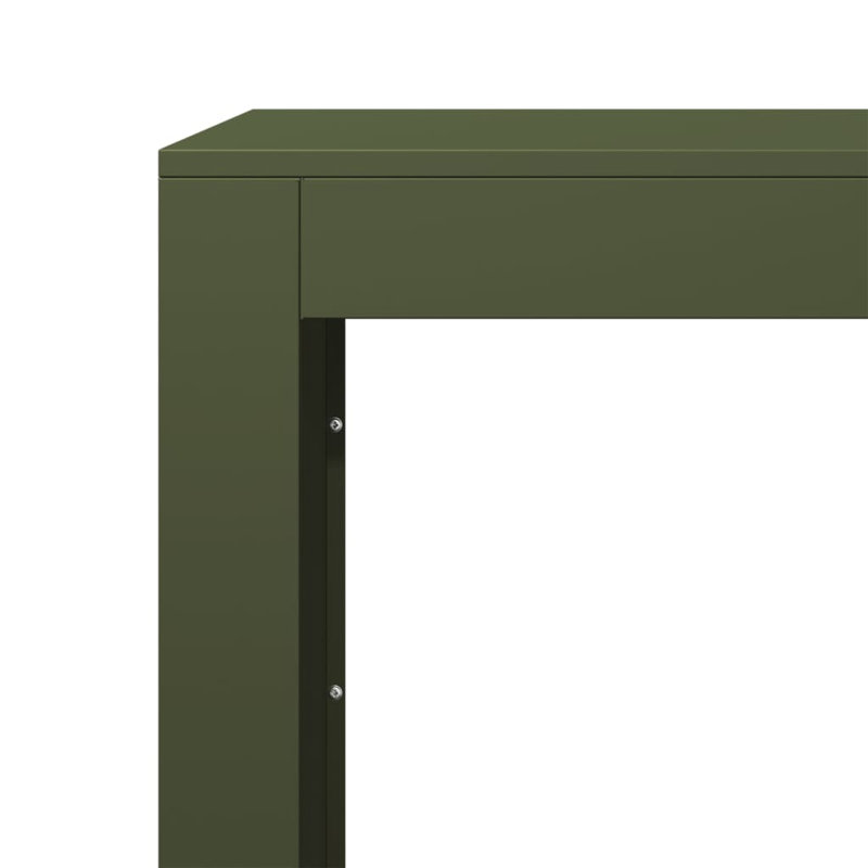 Support à bois de chauffage vidaXL vert 23,6 x 15,7 x 23,6 po, Vert