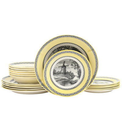 Windmühle Piece Dinnerware Set - Service for 6