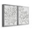 Alfonso Quiet Coral III - Ensemble de 2 reproductions d'art sur toile encadrées-603725582-603725578