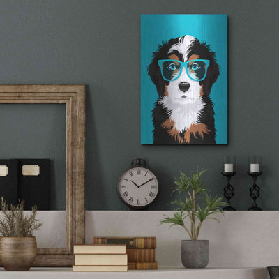 " Bernese Mountain Blue " by Debbie Gray