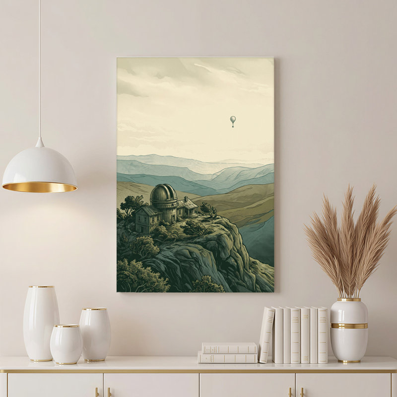 Art mural rétro sur toile, 30"H x 20"W