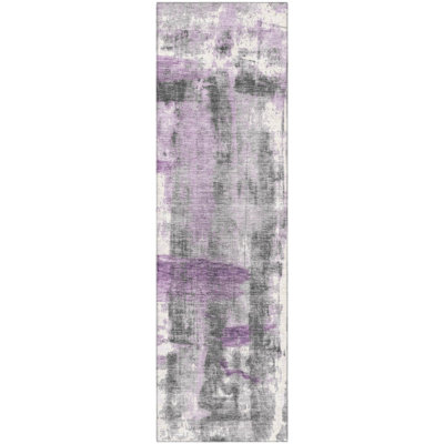 Premium Machine Washable Pinkston AMF1982 Abstract Rug