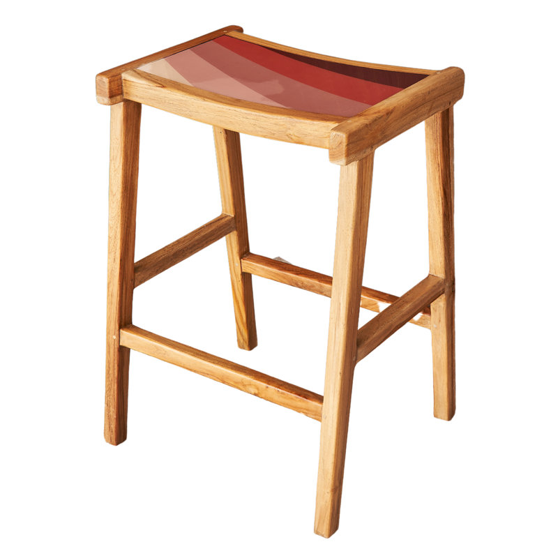 Sanborn Counter Stool, Pink Hues