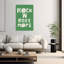 Rock N Rollmops Modern Playful Retro Landscape Nature Wall Art Print 1 Piece Wrapped Canvas Wall Art-545927002