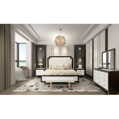 Ensemble de chambre avec très grand lit 6 pièces Belmont Place