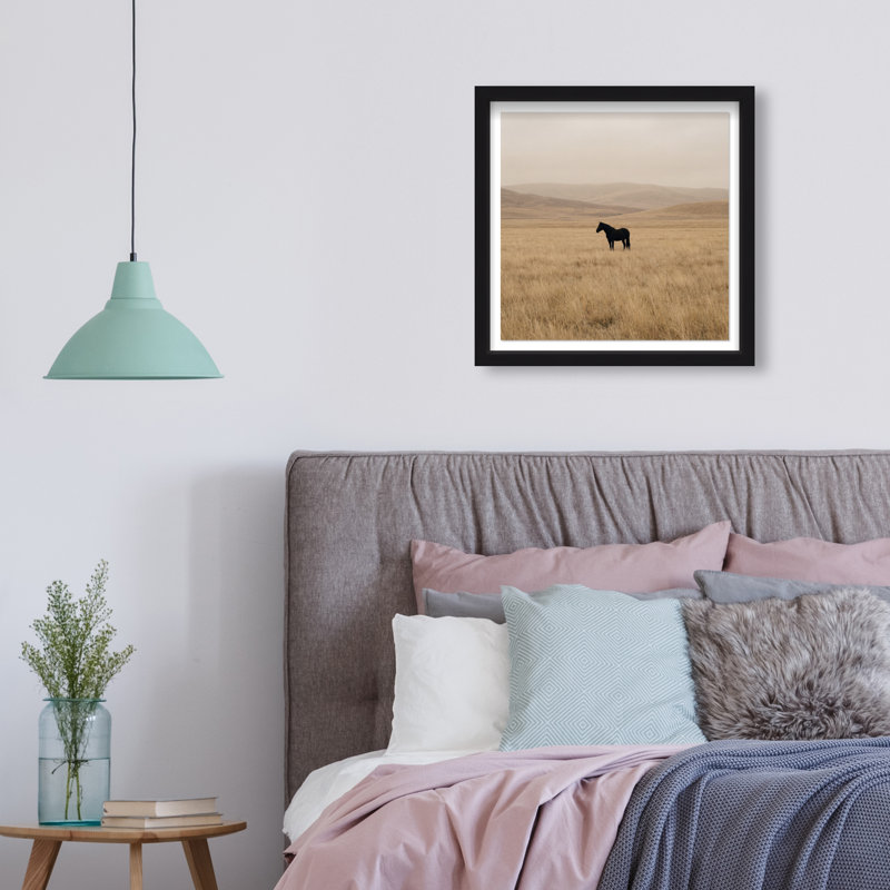 The Middle by Oliver Gal, 17.5" H x 17.5" W, Black Shadowbox