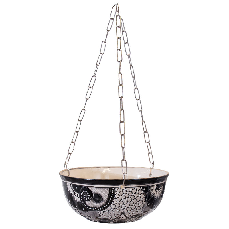 Desert Bloom Talavera Single Hanging Planter