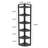 Melahat 70.86" H x 15.75" W Steel Corner Bookcase-938174726