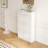 31.49" White Shoe Cabinet with Three-Layer Flip Bucket for Various Home Styles