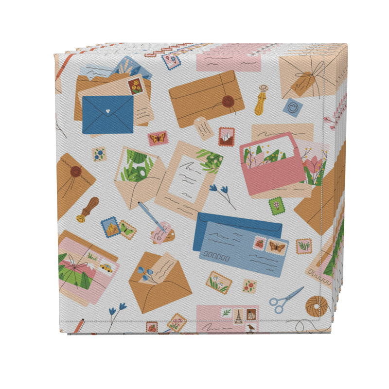 Cotton Twill No Pattern Square Napkin