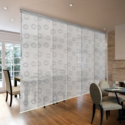 Sion Single Rail Panel Track Extendable, Panel width 23.5"
