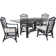 Chippendale Glass Dining Table