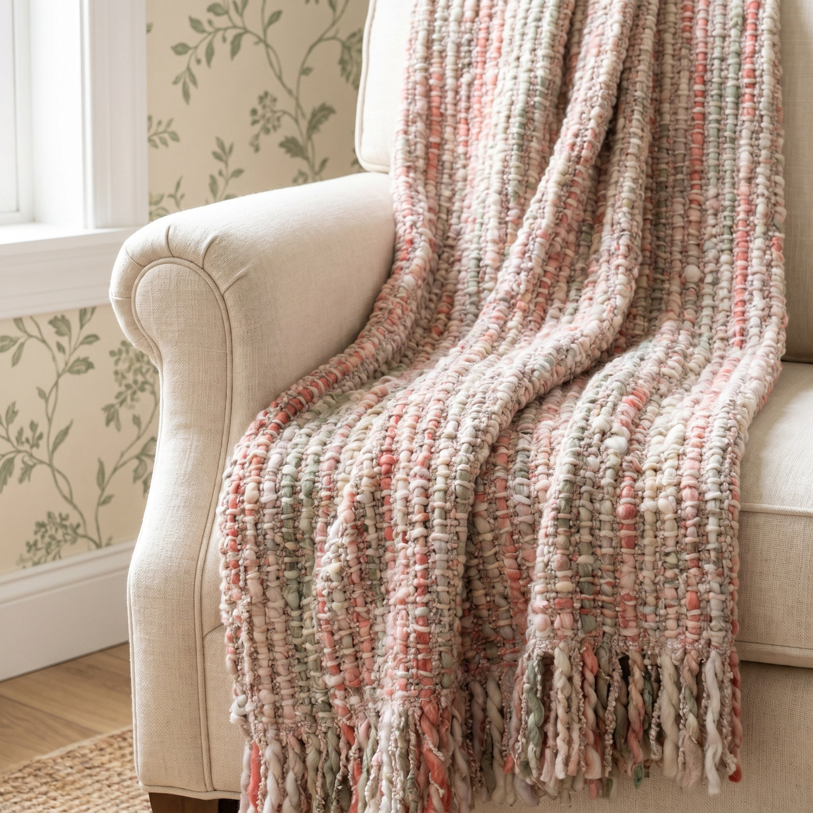Fontaine Throw Blanket, Multi-Color
