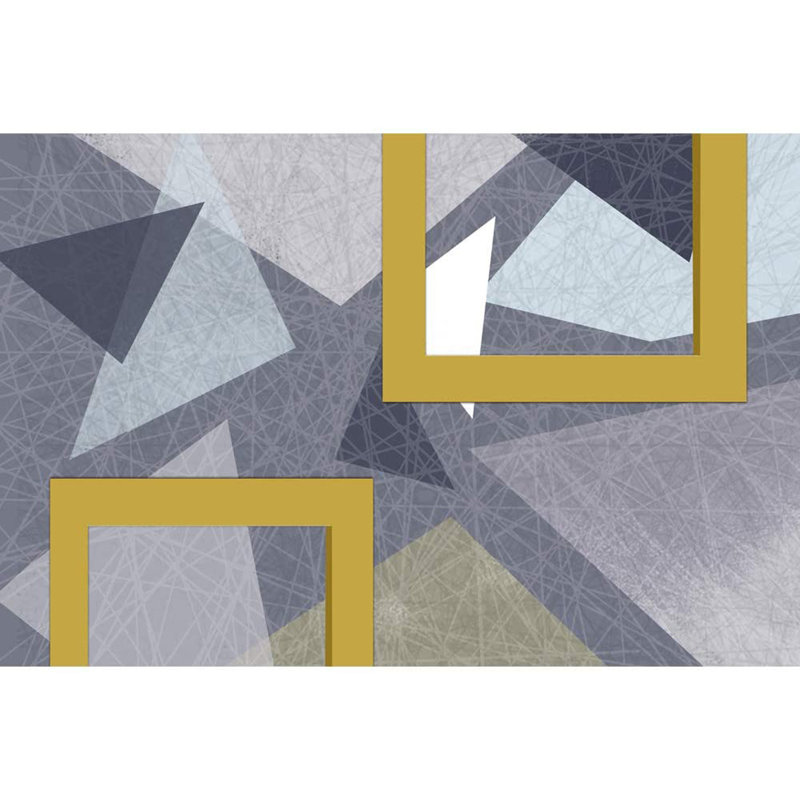 Geometric Peel & Stick Geometric Border, 100" L x 144" W