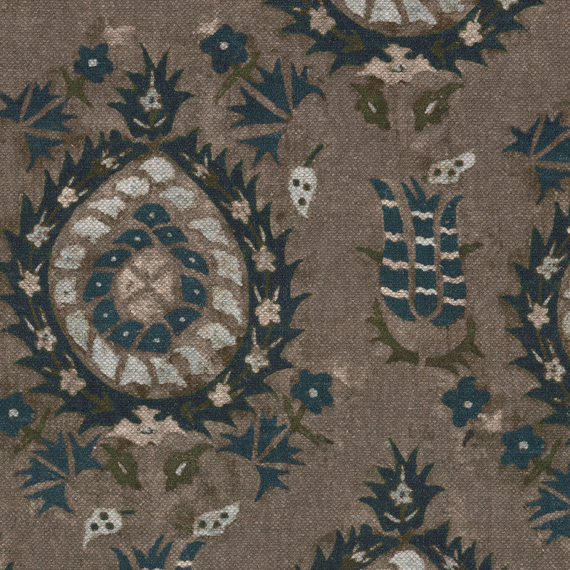 FLOURISH DAPPLE GREY Linen