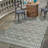 Blue Dalyan Indoor/Outdoor Trellis Rug-459934951