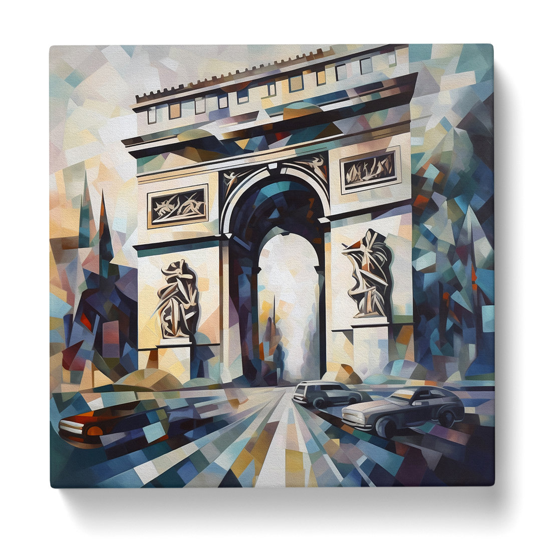 Arc De Triomphe Kubismus - Druck