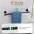4-Piece Stainless Steel Bathroom Hardware Set
