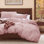 Housse de couette en microfibre de format grand format - ensemble de literie très doux en coton prélavé (ensemble de 3)