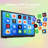 JYXCN Smart TVs 4K Video Conference Touch Interactive Board 75" All-in-One Wireless Collaboration Display for Classroom Office