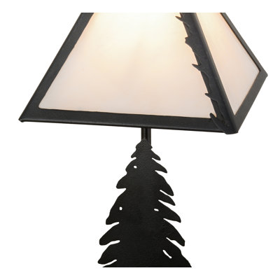Rustic Lodge Table Lamp